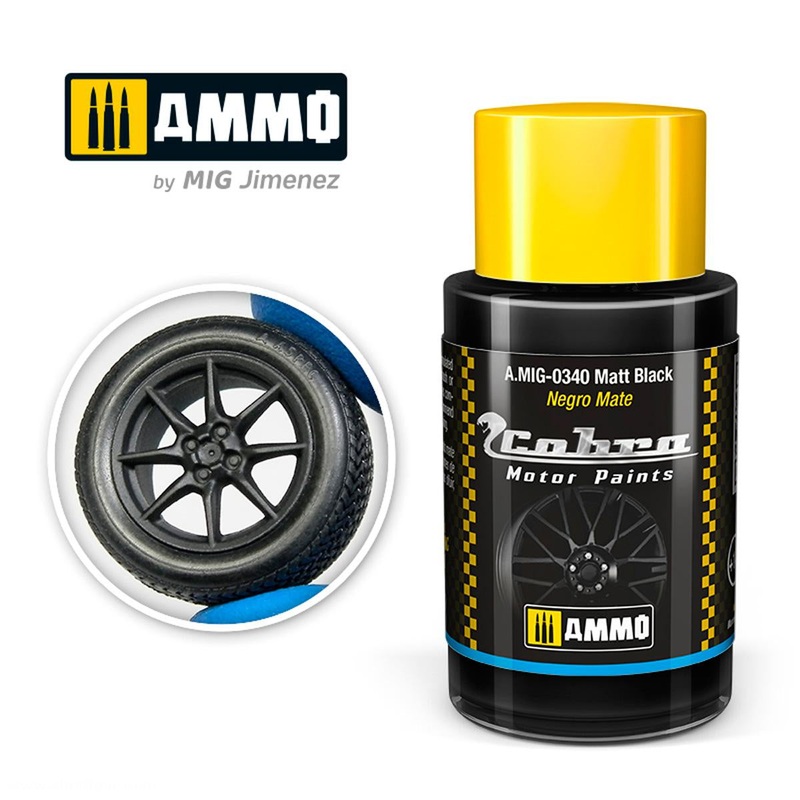 AMMO - 0340 Cobra Motor Matt Black