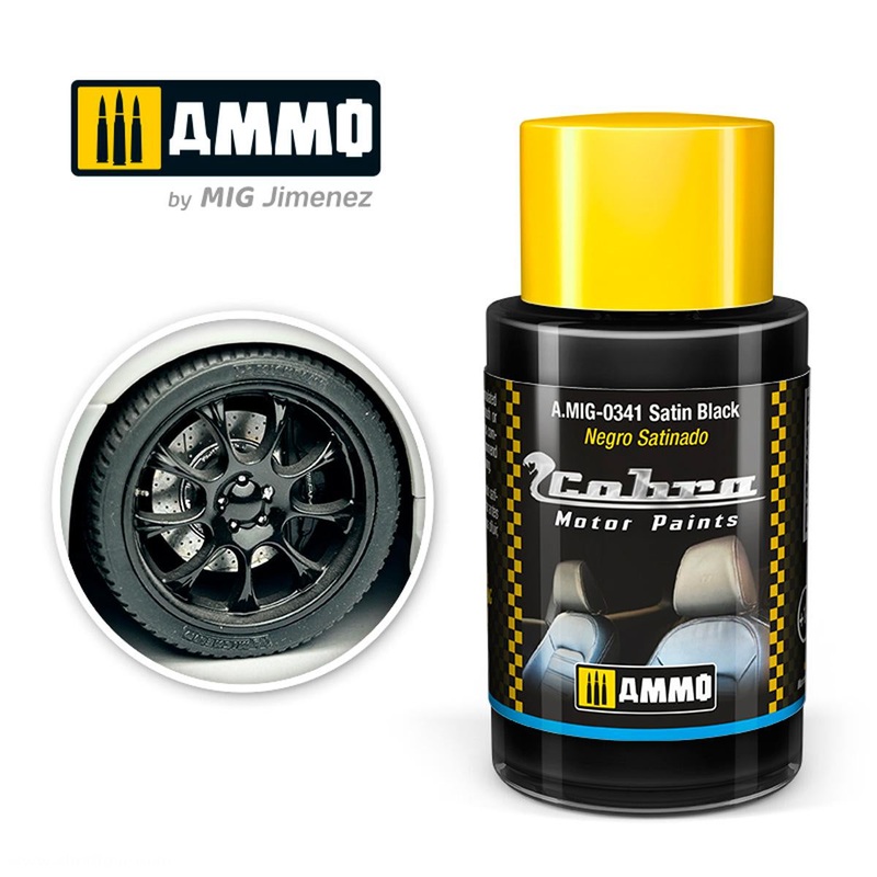 AMMO - 0341 Cobra Motor Satin Black