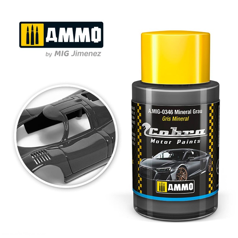 AMMO - 0346 Cobra Motor Mineral Grau