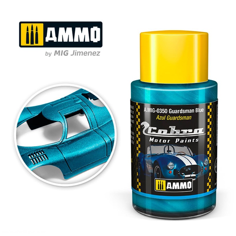 AMMO - 0350 Cobra Motor Guardsman Blue