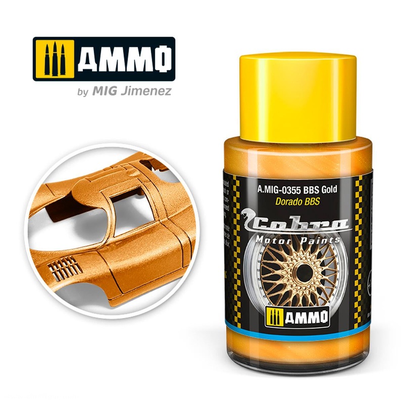 AMMO - 0355 Cobra Motor BBS GOLD