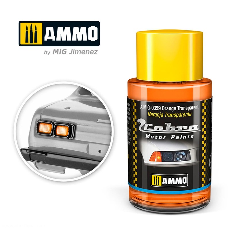 AMMO - 0359 Cobra Motor Orange Transparent