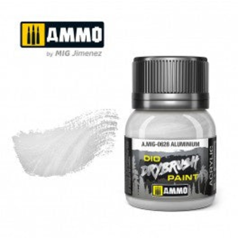 AMMO - 0628 DRYBRUSH Aluminium