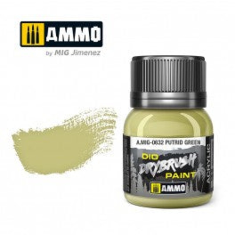 AMMO - 0632 DRYBRUSH Putrid Green