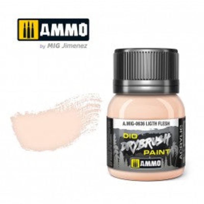 AMMO - 0636 DRYBRUSH Ligth Flesh