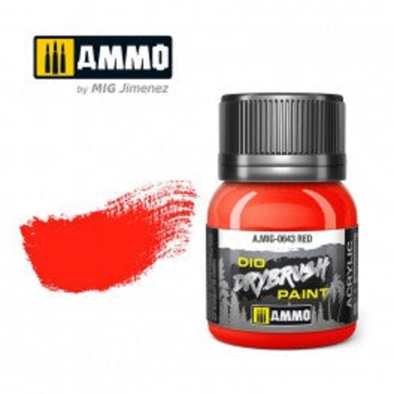 AMMO - 0643 DRYBRUSH Red