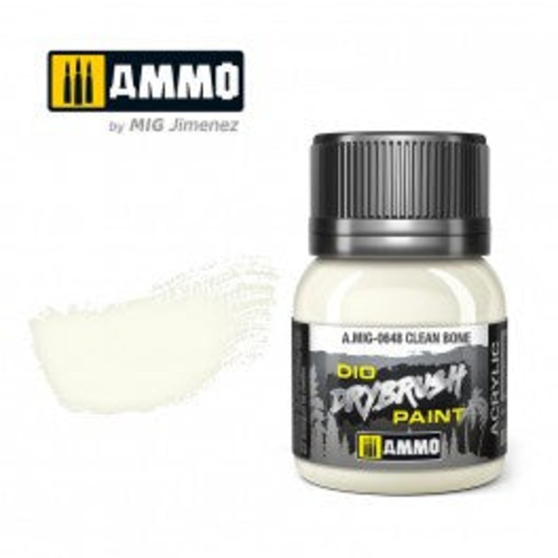 AMMO - 0648 DRYBRUSH Clean Bone