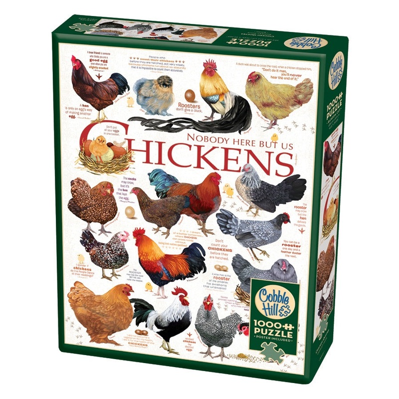 Cobble Hill - Chicken Quotes (1000pcs)