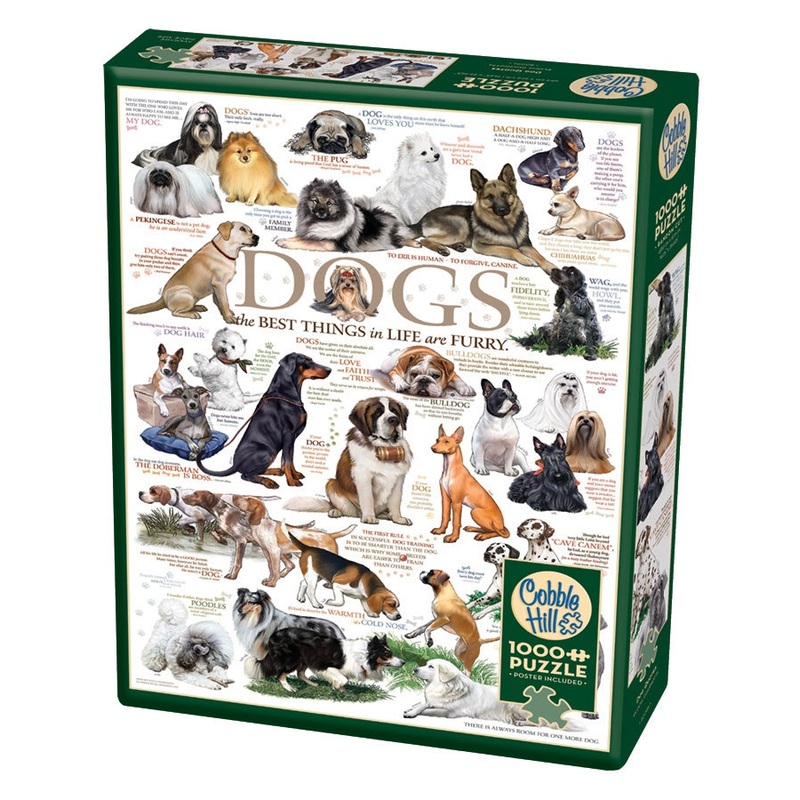 Cobble Hill - Dog Quotes (1000pcs)