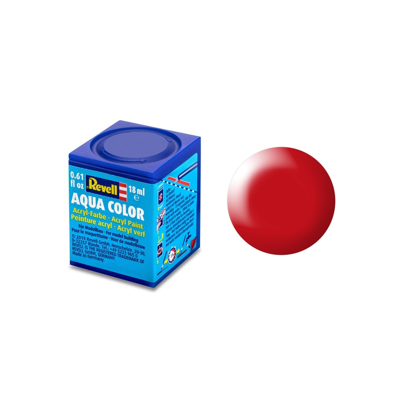 Revell - 332 Luminous Red Silk (RAL 3026) (18ml)
