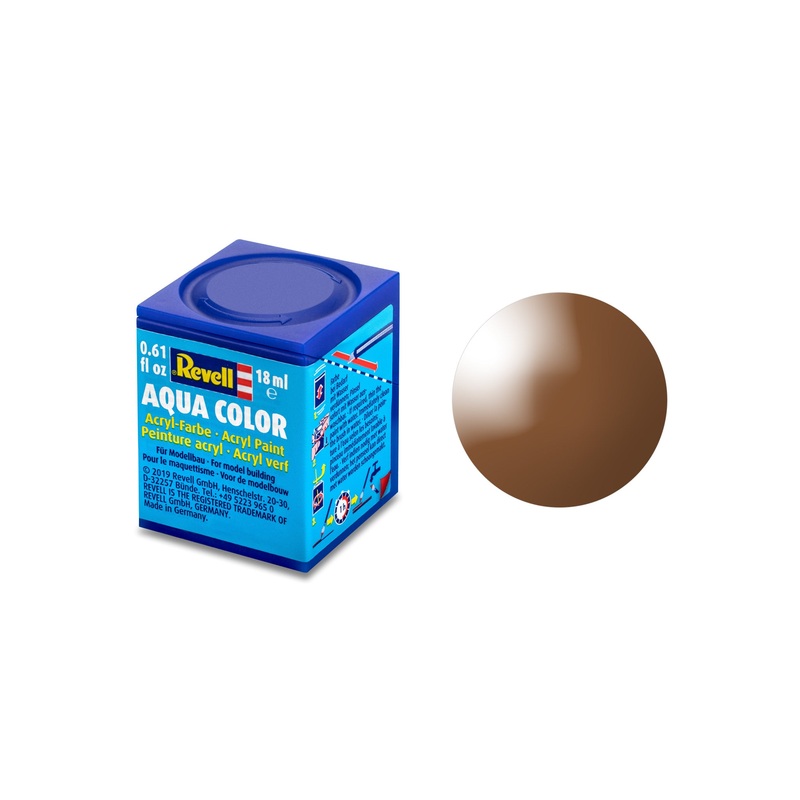 Revell - 80 Mud Brown Gloss (RAL 8003) (18ml)