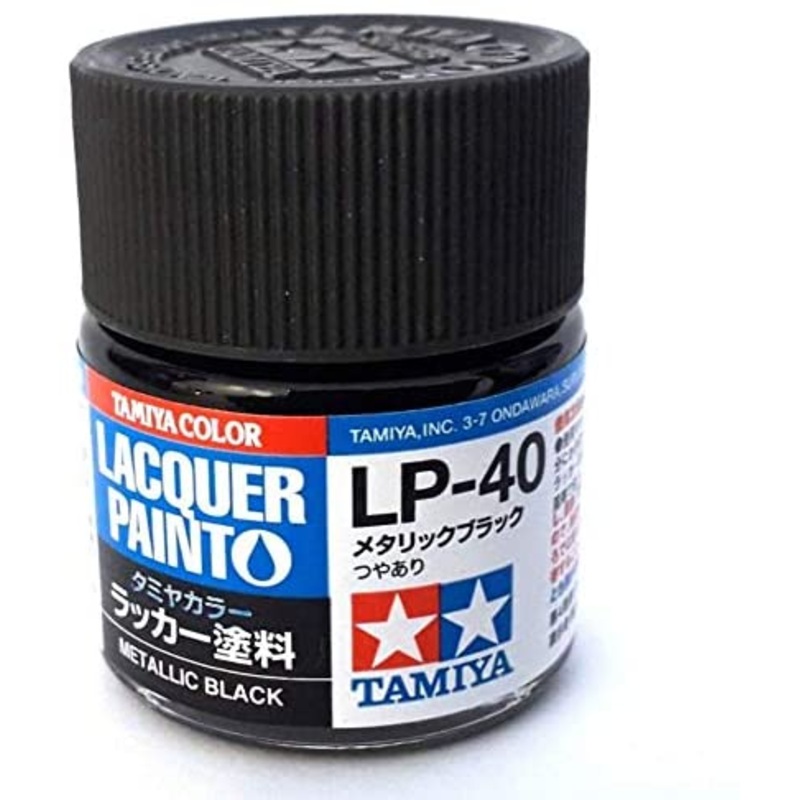 Tamiya - LP-40 Metallic Black (10ml)