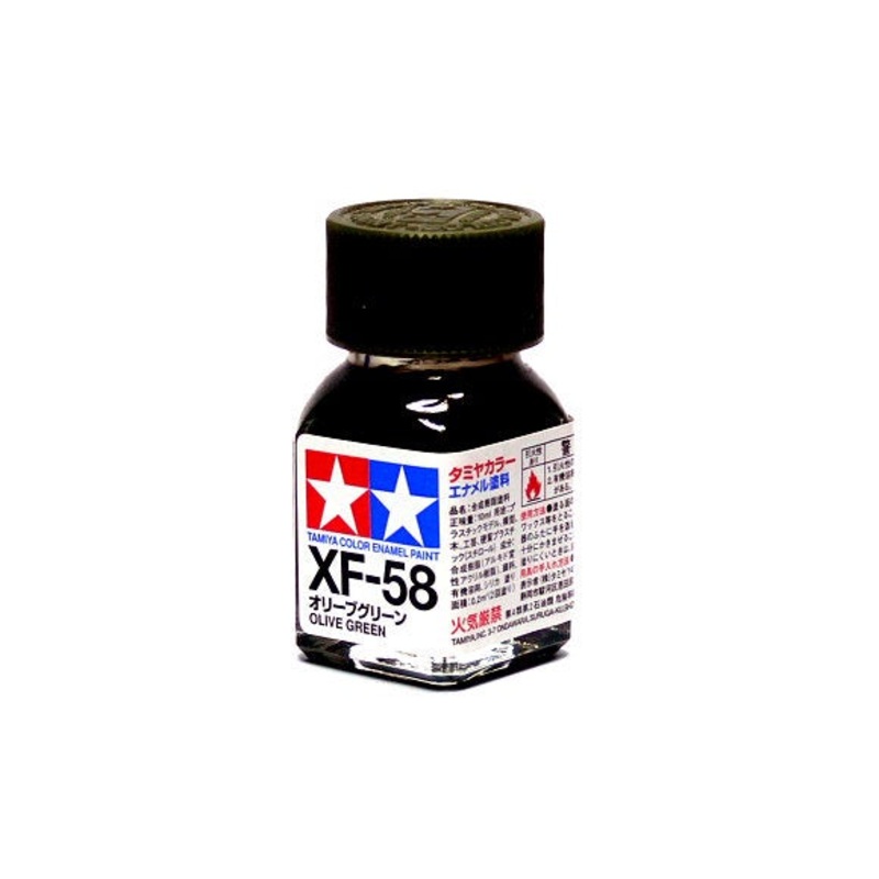 Tamiya - XF-58 Olive Green Enamel (10ml)