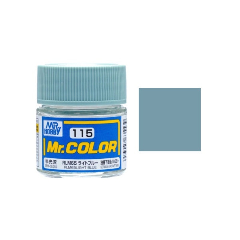 Mr.Color - C115 RLM65 Light Blue (Semi-Gloss) (10ml)