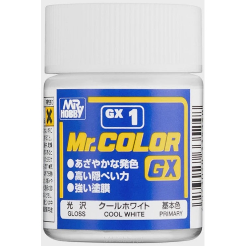 Mr.Color GX - GX001 Gloss Cool White (18ml)