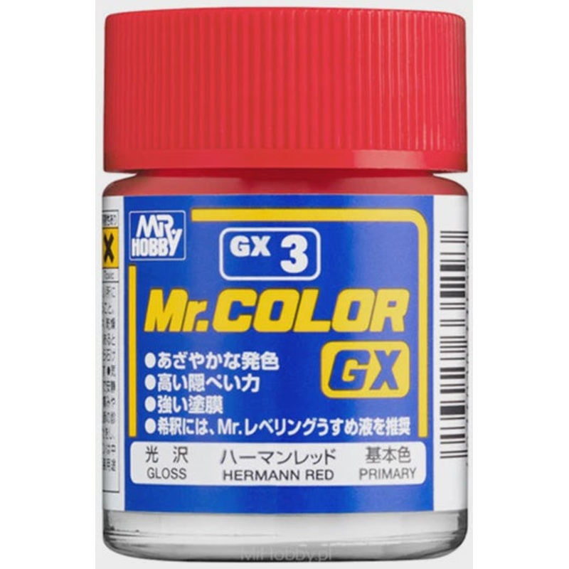Mr.Color GX - GX003 Gloss Harmann Red (18ml)