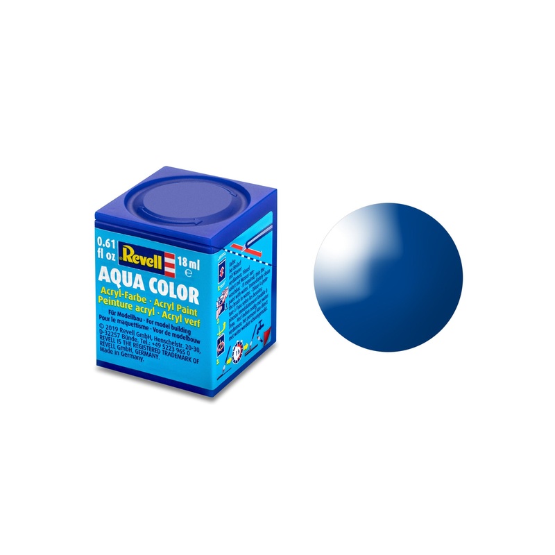 Revell - 52 Gloss Blue (RAL 5005) (18ml)