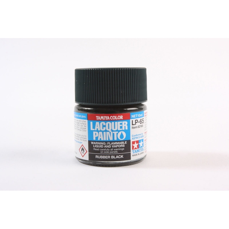Tamiya - LP-65 Rubber Black (10ml)