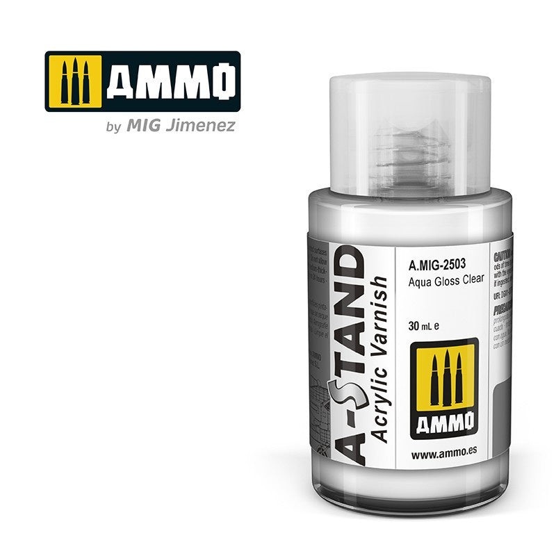 A-Stand - 2503 Aqua Gloss Clear (30ml)