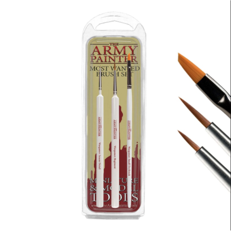 Army Painter - Most Wanted Brush Set