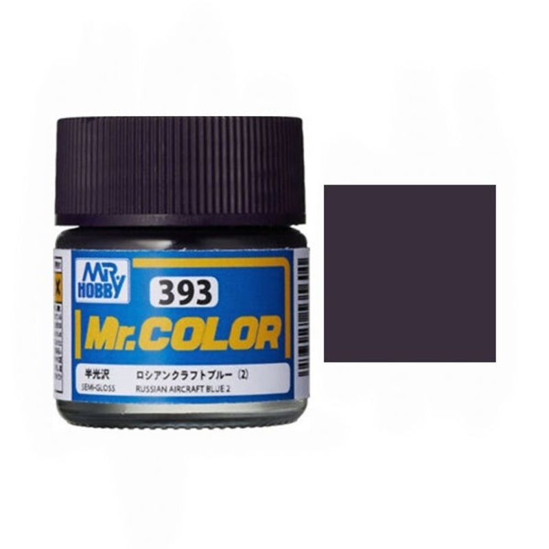Mr.Color - C393 Russian Aircraft Blue 2 (Semi-Gloss) (10ml)