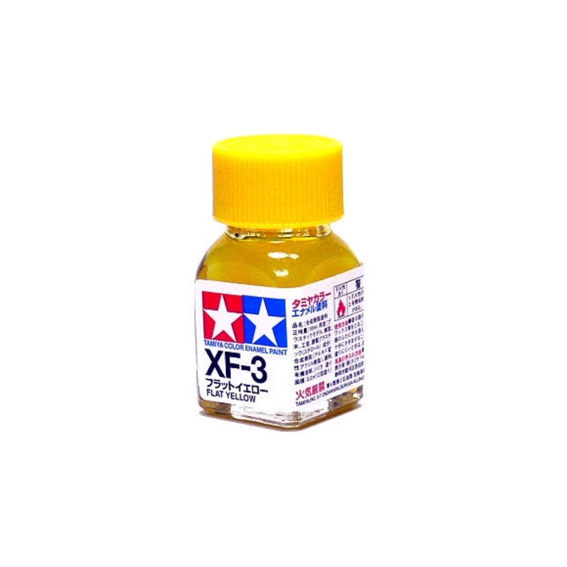 Tamiya - XF-3 Flat Yellow Enamel (10ml)