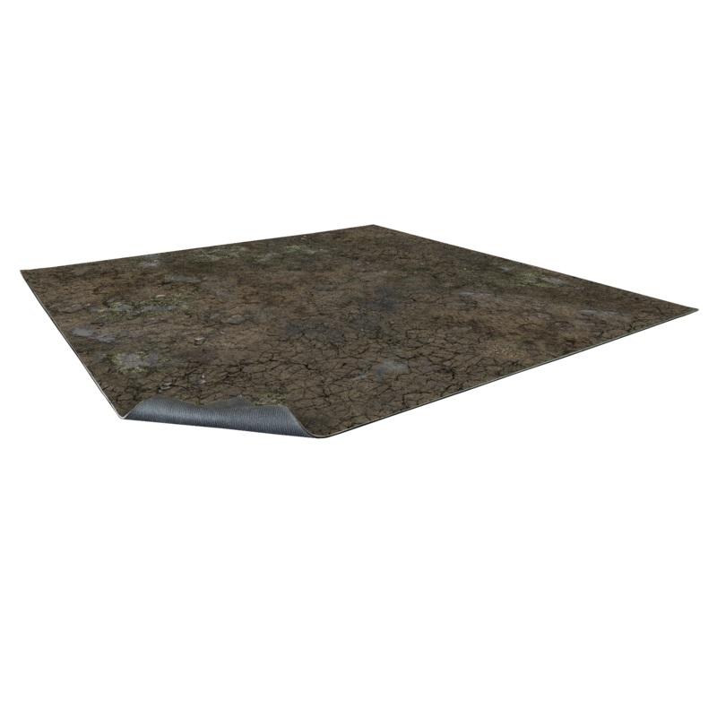 Battle Systems - Game Mat - Muddy Streets 90x90cm