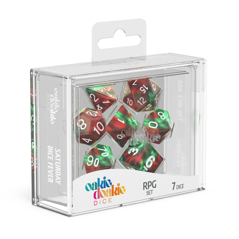 Oakie Doakie Dice - RPG Set Gemidice: Bloody Jungle (7)