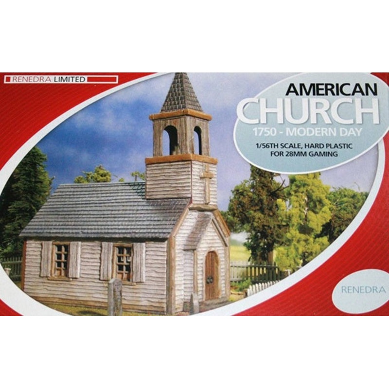 Renedra - Weather Board American Church 1750 - Modern Day (Plastic)