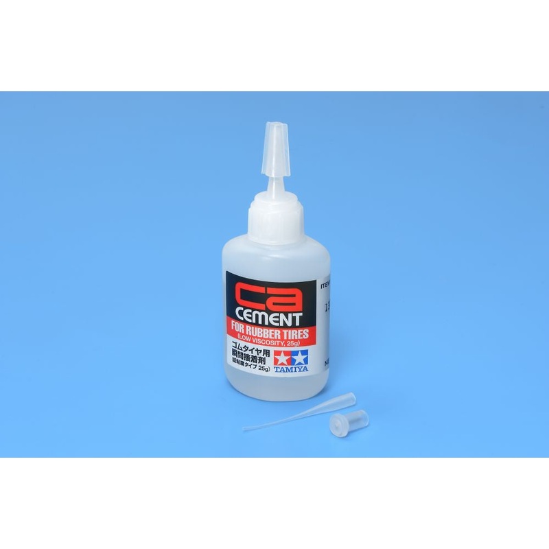 Tamiya - CA Cement For Rubber Tires (Low Visc. 25g)