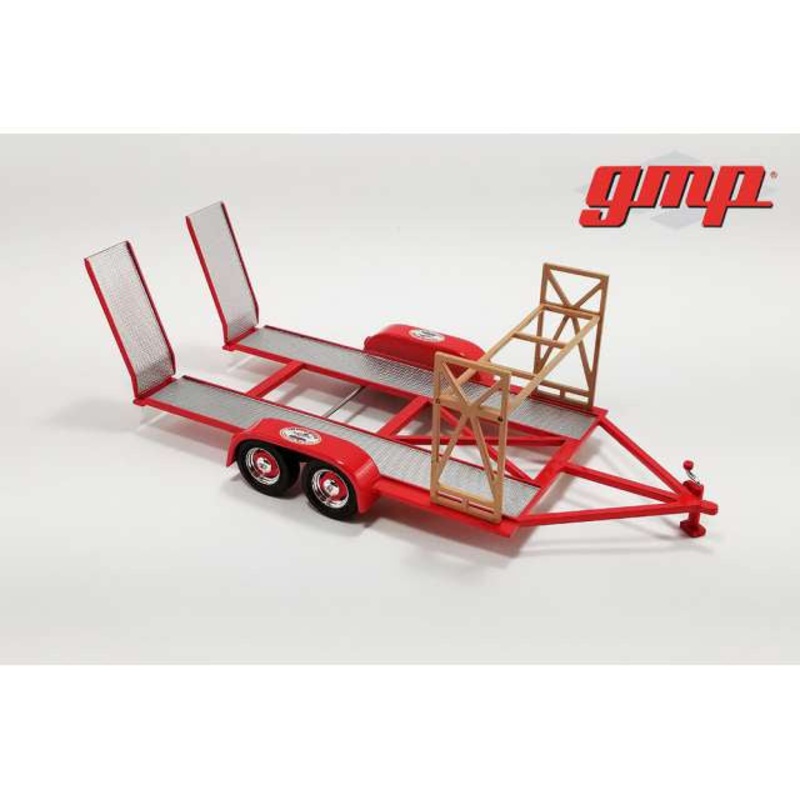 Greenlight - 1/18 Tandem Car Trailer (Busted Knuckle Garage)