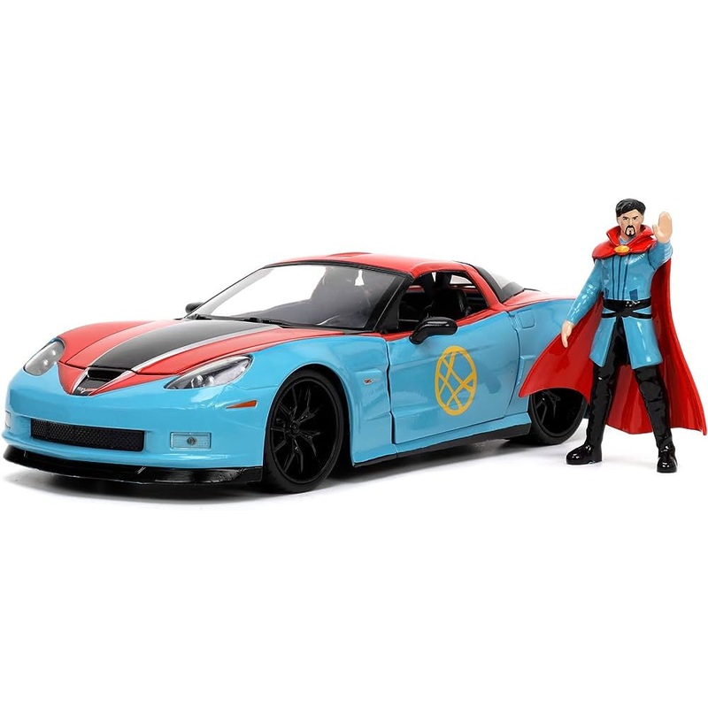 Jada - 1/24 Doctor Strange & Chevrolet Corvette 2006 (Marvel)