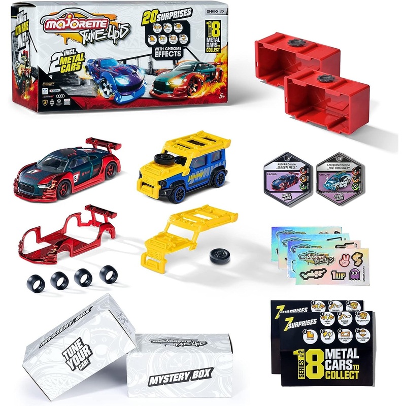 Majorette - Tune Up's Series 2 - 20 Surprises (incl. 2 Cars)