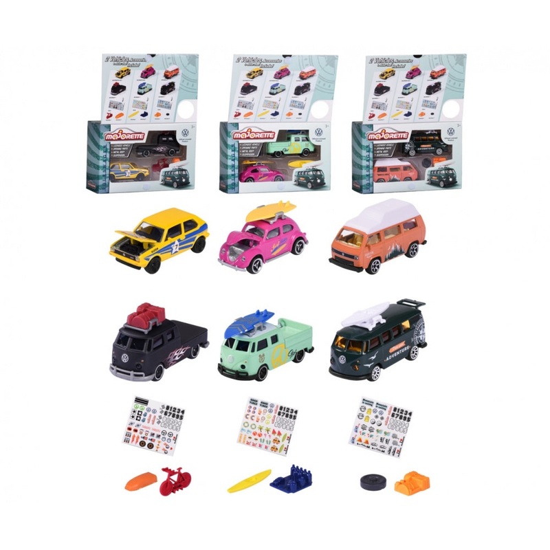 Majorette - Volkswagen Original - 2 Piece Set (Assortment)