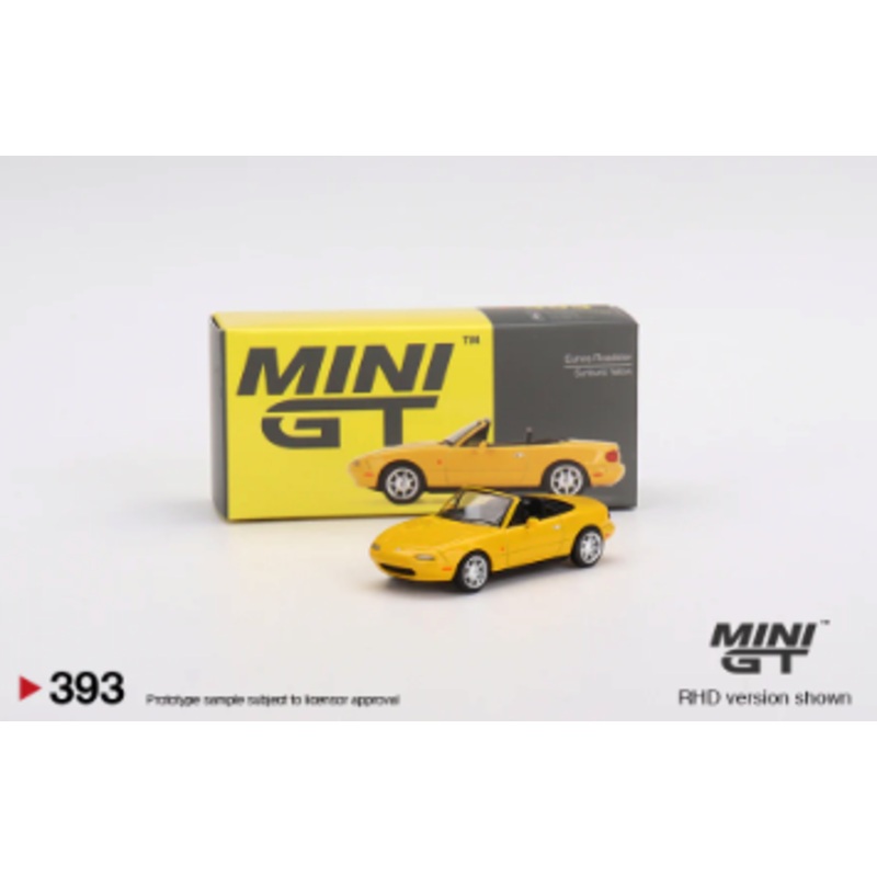 Mini GT - 1/64 Eunos Roadster (Sunburst Yellow)