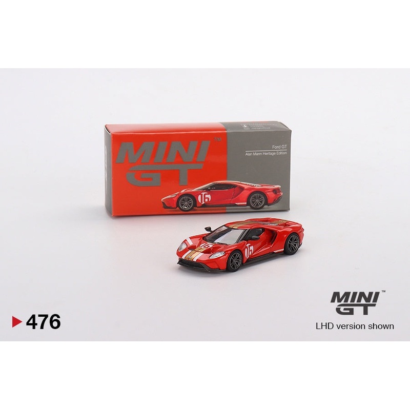 Mini GT - 1/64 Ford GT Alan Mann Heritage Edition