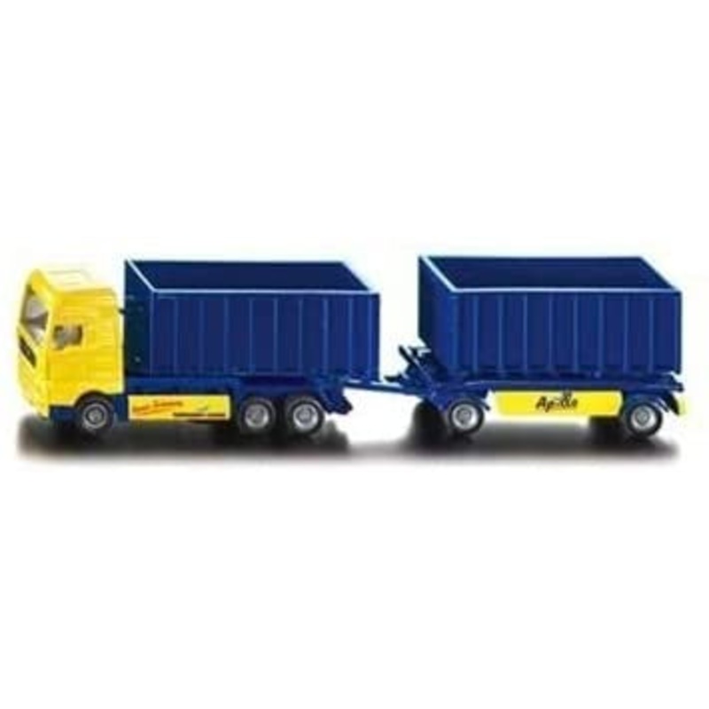Siku - 1/87 Roll-Off Skip Lorry w/ Trailer