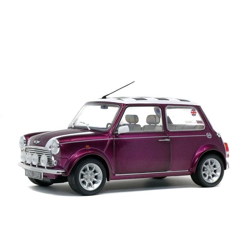 Solido - 1/18 Mini Cooper Sport Metallic Purple 1997
