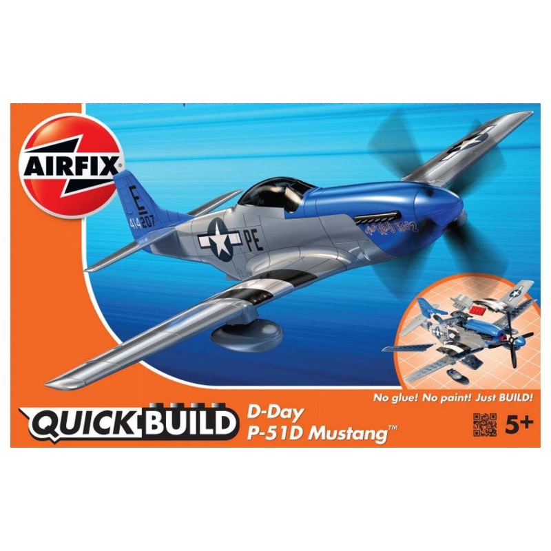 Airfix - P-51D Mustang D-Day (QUICK BUILD)