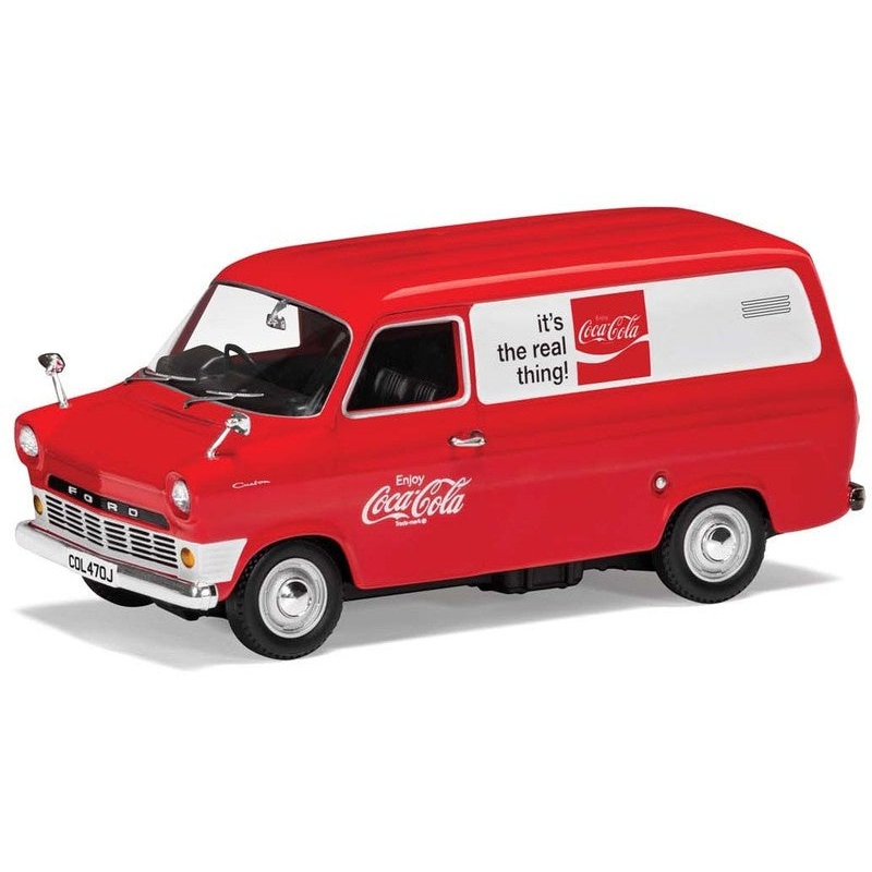 Corgi - 1/43 Coca Cola 1970s Ford Transit Mk1