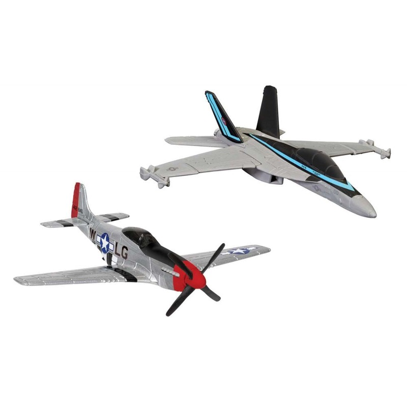 Corgi - Top Gun Maveric's F/A-18 & P-51D Mustang