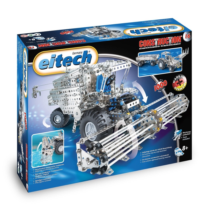 Eitech - 16 Harvester/Tractor w/ Trailer (Approx 1000 Parts)