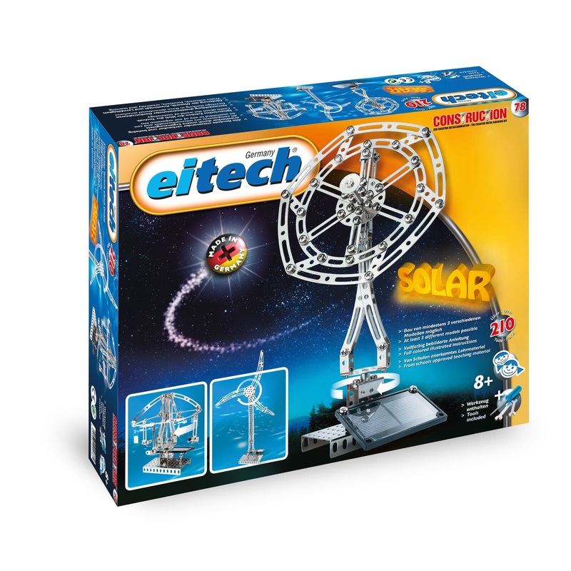 Eitech - 78 Solar DeLuxe Ferris Wheel (Approx 210 Parts)