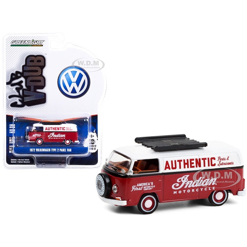 Greenlight - 1/64 Club Vee-Dub S12 1972  VW Type 2 Panel Van