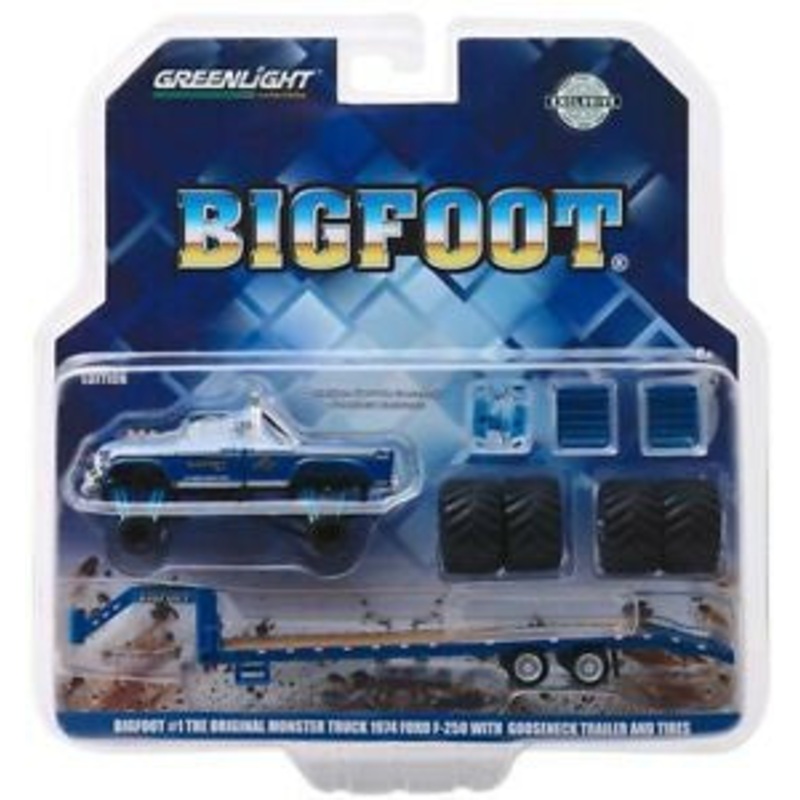 Greenlight - 1/64 Ford F-250 Bigfoot #1 The Original Monster Truck 1974