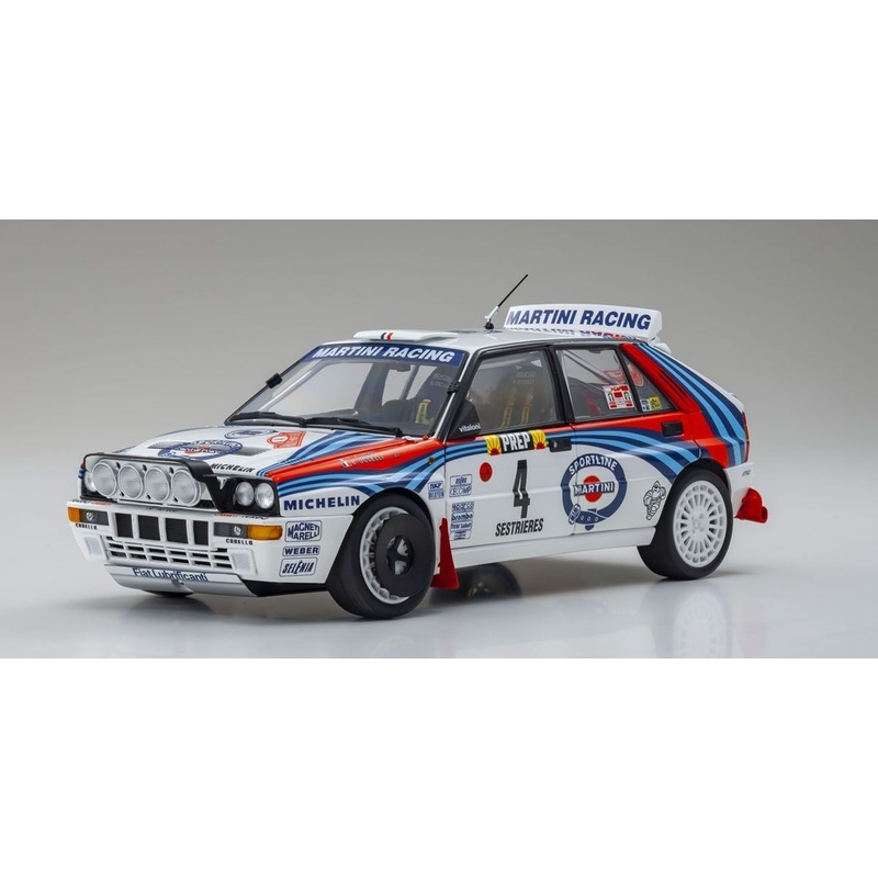Kyosho - 1/18 Lancia Delta Integrale MC #4 White 1992