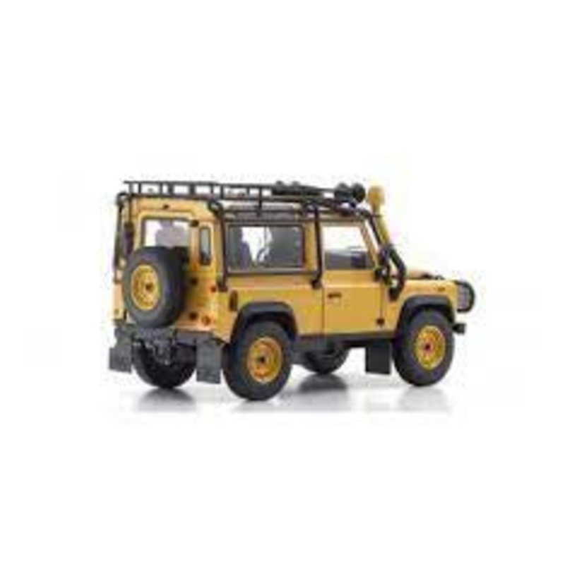 Kyosho - 1/18 Land Rover Defender 90 (Trophy Matte Yellow)