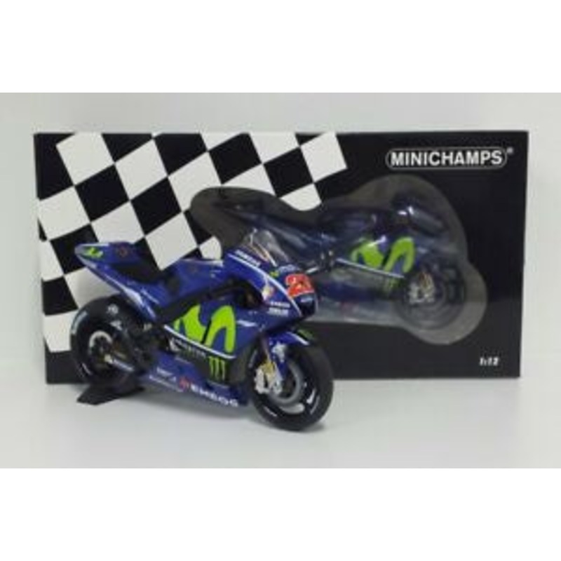 Minichamps - 1/12 Yamaha YZR-M1 Movistar (M. Vinales) MotoGP 2017