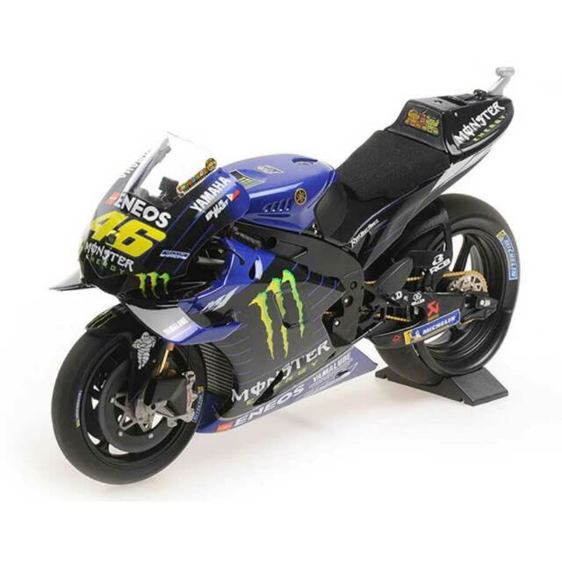 Minichamps - 1/12 Yamaha YZR-M1 Movistar (V. Rossi) MotoGP 2019