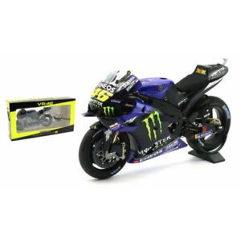 Minichamps - 1/12 Yamaha YZR-M1 Movistar (V. Rossi) MotoGP Test Sepang 2019